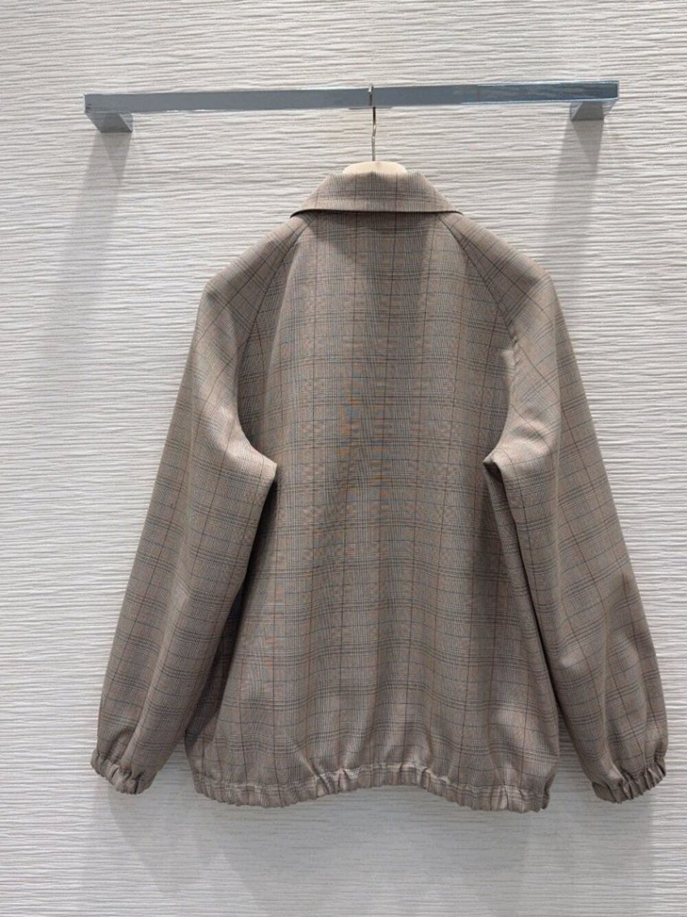 Women's Miu Miu plaid zip-up jacket for everyday wear S - Picture 2 of 8